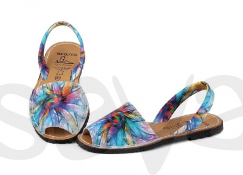 Avarca menorquina, SANDALIA SENORA PIEL