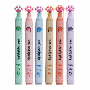 Набор маркеров-текстовыделителей 6 цветов, 