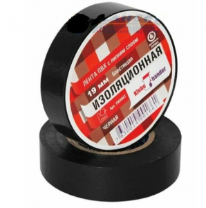 Изолента ПВХ 19/20 чёрная Klebeband
