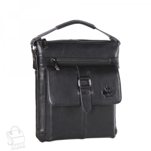 Сумка мужская кожаная 7612Z black Zinimxs