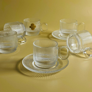 588-672 Чайный набор 12пр. 170мл в под.уп.(х6)Стекло