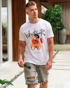 Футболка мужская из хлопка FM004