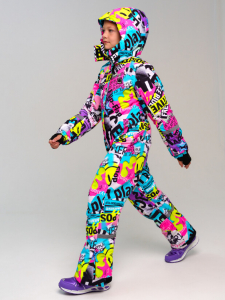 Комбинезон зимний для девочки