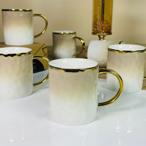 122-119 Набор из 6 кружек 350мл TORONTO CREAM в под.уп.(х8)Фарфор