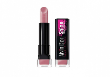 Помада для губ Love in Paris Alvin D`or розовый тон 12 глянцевый эффект