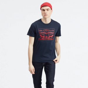 Two-horse Pull Graphic Tee Shirt
