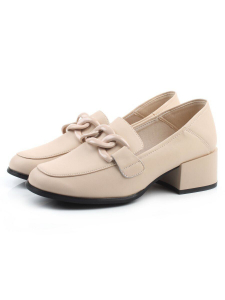 06-M27-35 BEIGE Туфли женские (натуральная кожа)