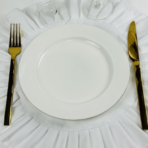 164-072 Набор из 6 тарелок 21см MOON в под.уп.(х8)Фарфор