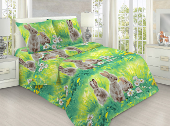 Комплект постельного белья Пушистый хвостик 3D бязь