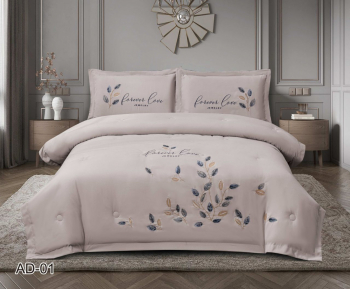 КПБ EFOR COTTONI с одеялом с вышивкой 