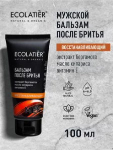 Ecolatier MAN ДЛЯ МУЖЧИН Бальзам ПОСЛЕ бритья Восстанавливающий 100мл туба