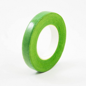 Тейп лента флористическая желто-зеленая