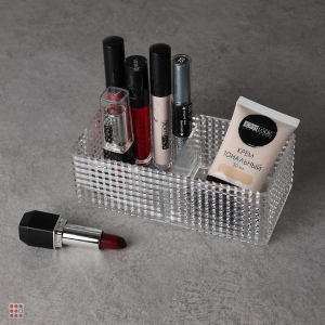 VETTA Органайзер для косметики универсальный CRYSTAL, 16,5x8,5x5,3 см