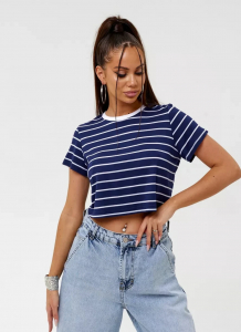 Женский топ в полоску морячка CRACPOT