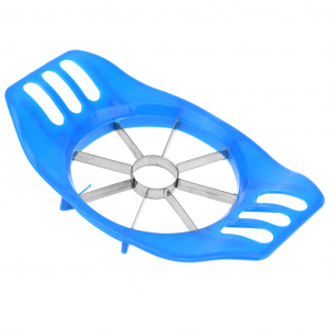 Яблокорезка из нержавеющей стали, пластмассовое основание 