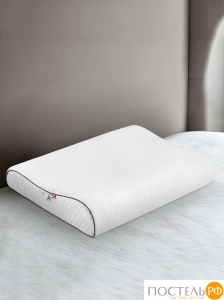 SLEEPIX ДЖУН ЭРГО КУЛ бел Подушка анатомическая с охл.гелем 67x42x9,8/11,8, 1 пр., плстр/пенополиуретан