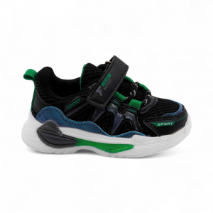 LED - кроссовки С7222-1 черные