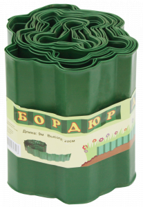 Бордюр декоративный «Комплект-Агро» высота 20 см, длина 9 м