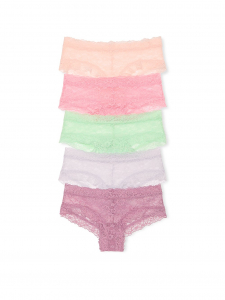 5-Pack Lace Cheeky Panties