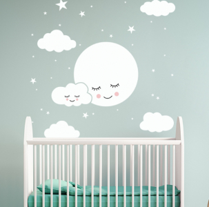 Наклейка интерьерная виниловая 