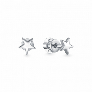 Серьги родированные серебро 925*