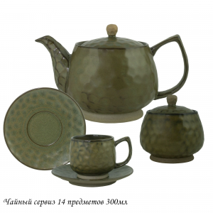 205-447 Чайный сервиз 14пр. 300 мл МИСТРАЛЬ в под.уп.(х3)Фарфор