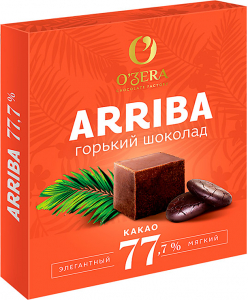 «O'Zera», шоколад Arriba, содержание какао 77,7%, 90г