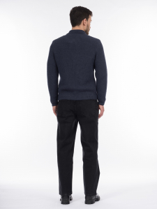 Джинсы прямого кроя из хлопка