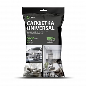 Салфетка микрофибра 250 г/м 30*30 (10шт) УПАК