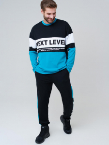 Комплект мужской: толстовка, брюки