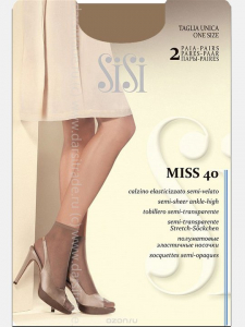 Носки женские Miss 40 New Sisi [2 пары] Дроп