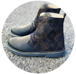 Ab. Zapatos 27025 serpiente MARINO АКЦИЯ