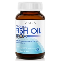 Рыбий жир Вистра 1000 мг / Vistra Odorless Fish Oil 1000 mg 45 capsules
