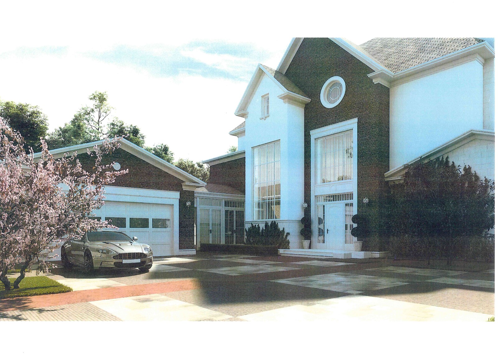 Архитектурная визуализация объекта