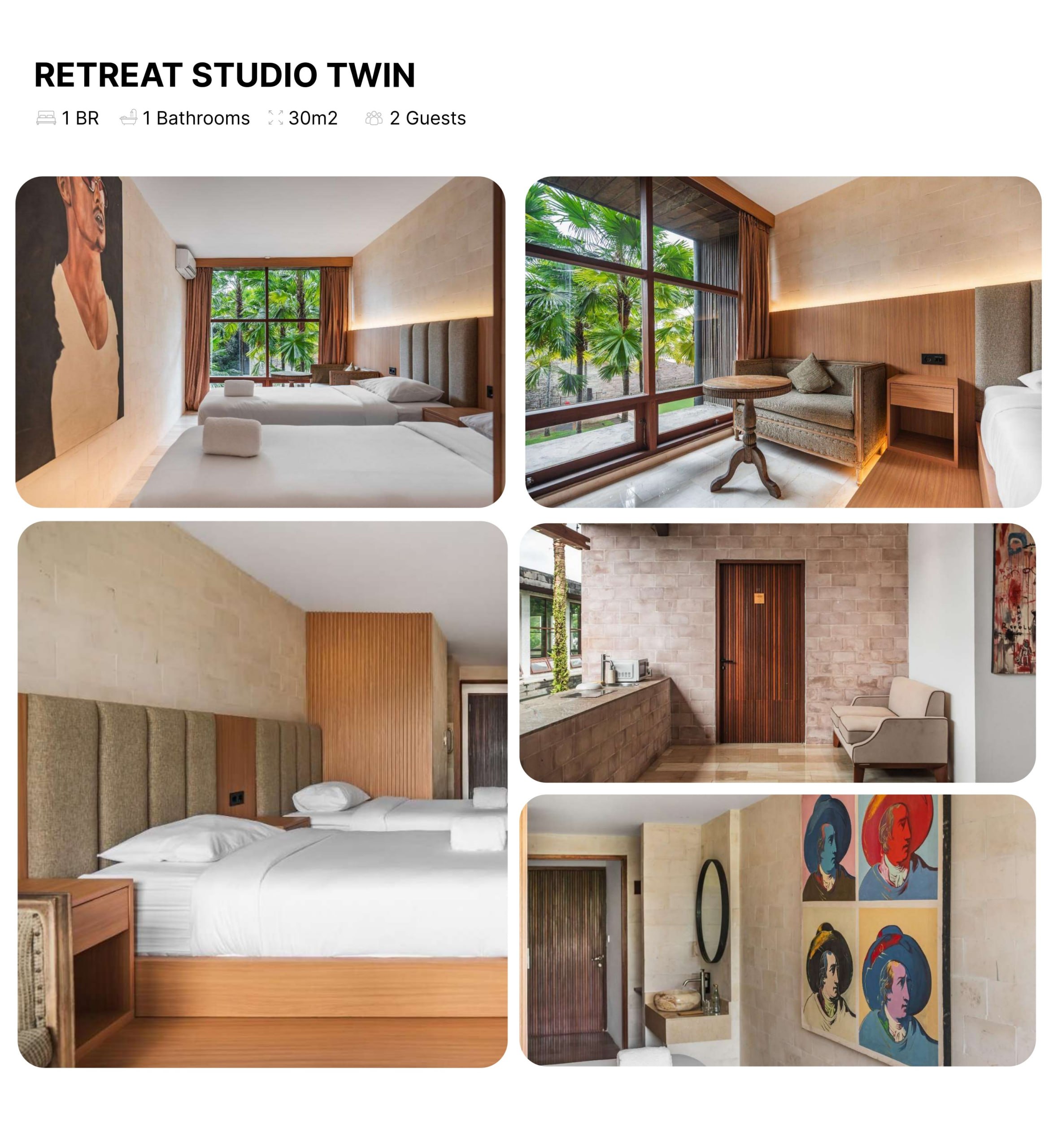 Apartment in Ubud, Bali, Indonesia — 1 bedroom — photo 1