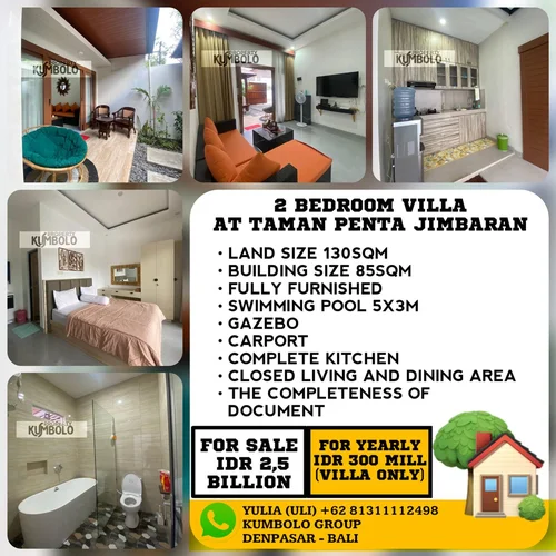 Villa in Uluwatu, Bali, Indonesia — 3 bedrooms — photo 1