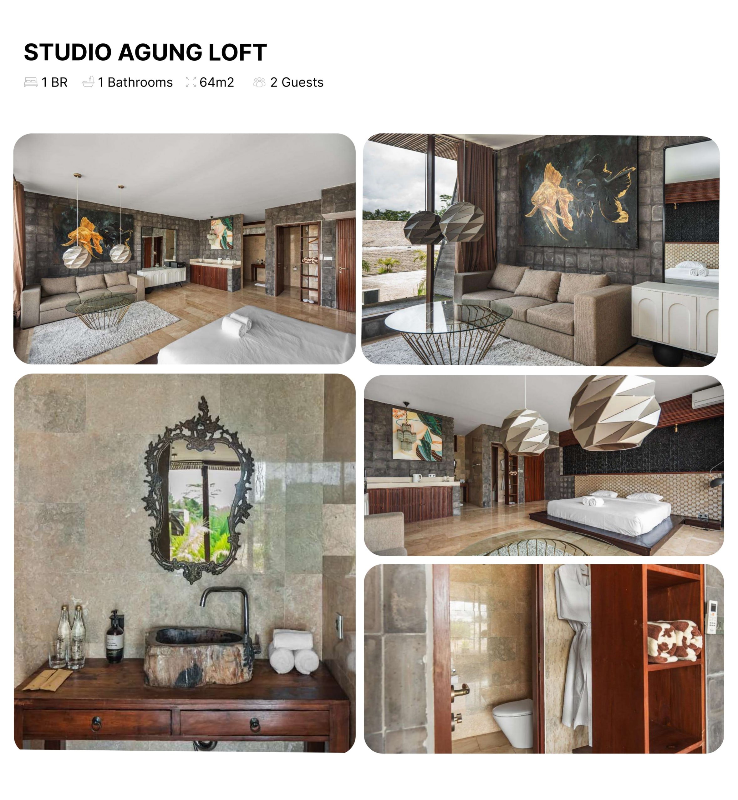 Apartment in Ubud, Bali, Indonesia — 1 bedroom — photo 1