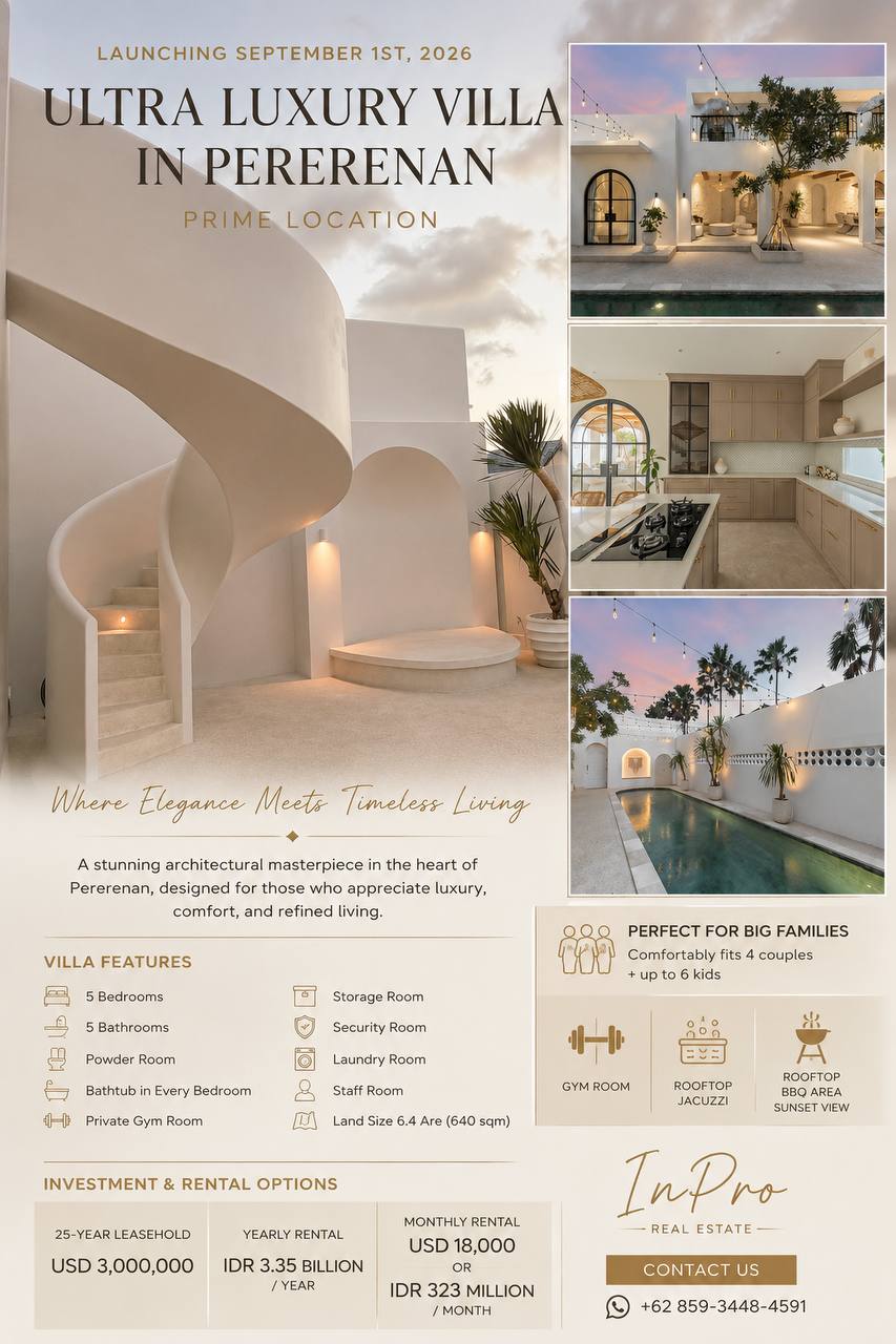 Villa in Другой, Bali, Indonesia — 5 bedrooms — photo 1