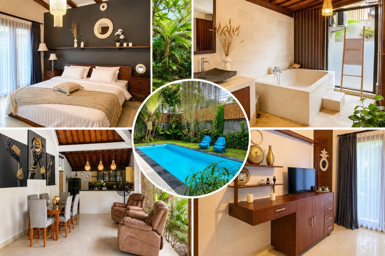 Villa in Seminyak, Bali, Indonesia — 2 bedrooms — photo 1