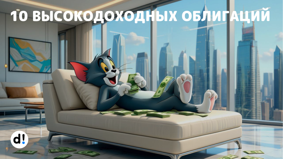 🔥ТОП-10 облигаций с жирным купоном от 19% и высокой доходностью