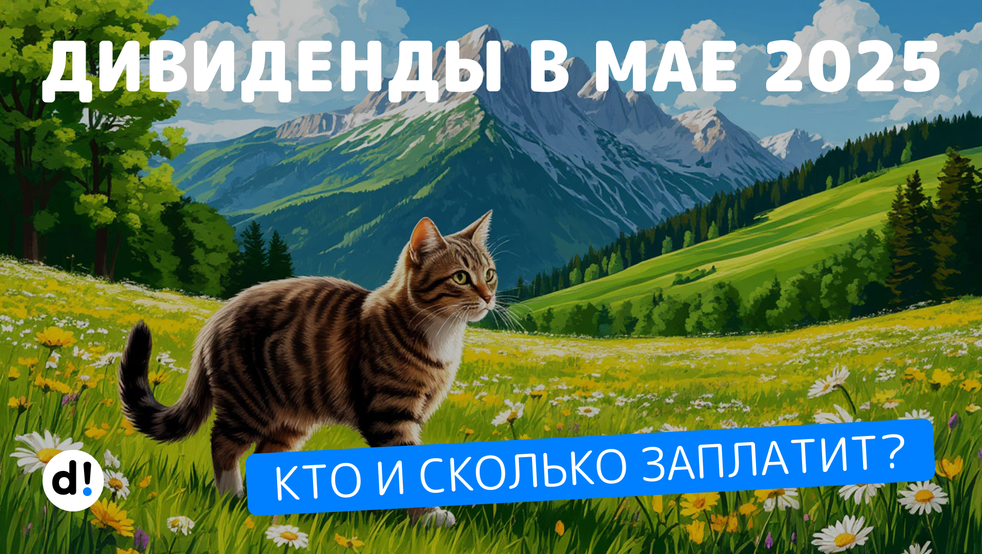 ТОП-5 дивидендных акций в мае 2025. Кто и сколько выплатит?