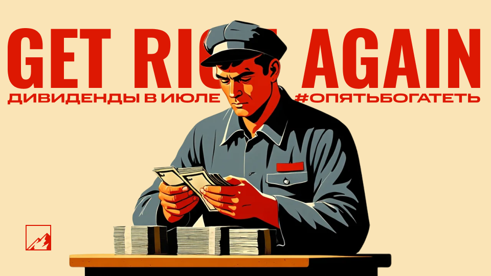 💰 Дивиденды июля. Ну вот, опять богатеть