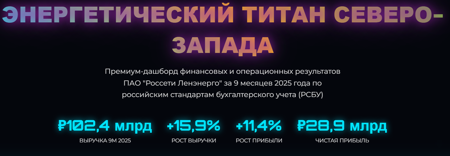 ЭНЕРГЕТИЧЕСКИЙ ТИТАН СЕВЕРО-ЗАПАДА