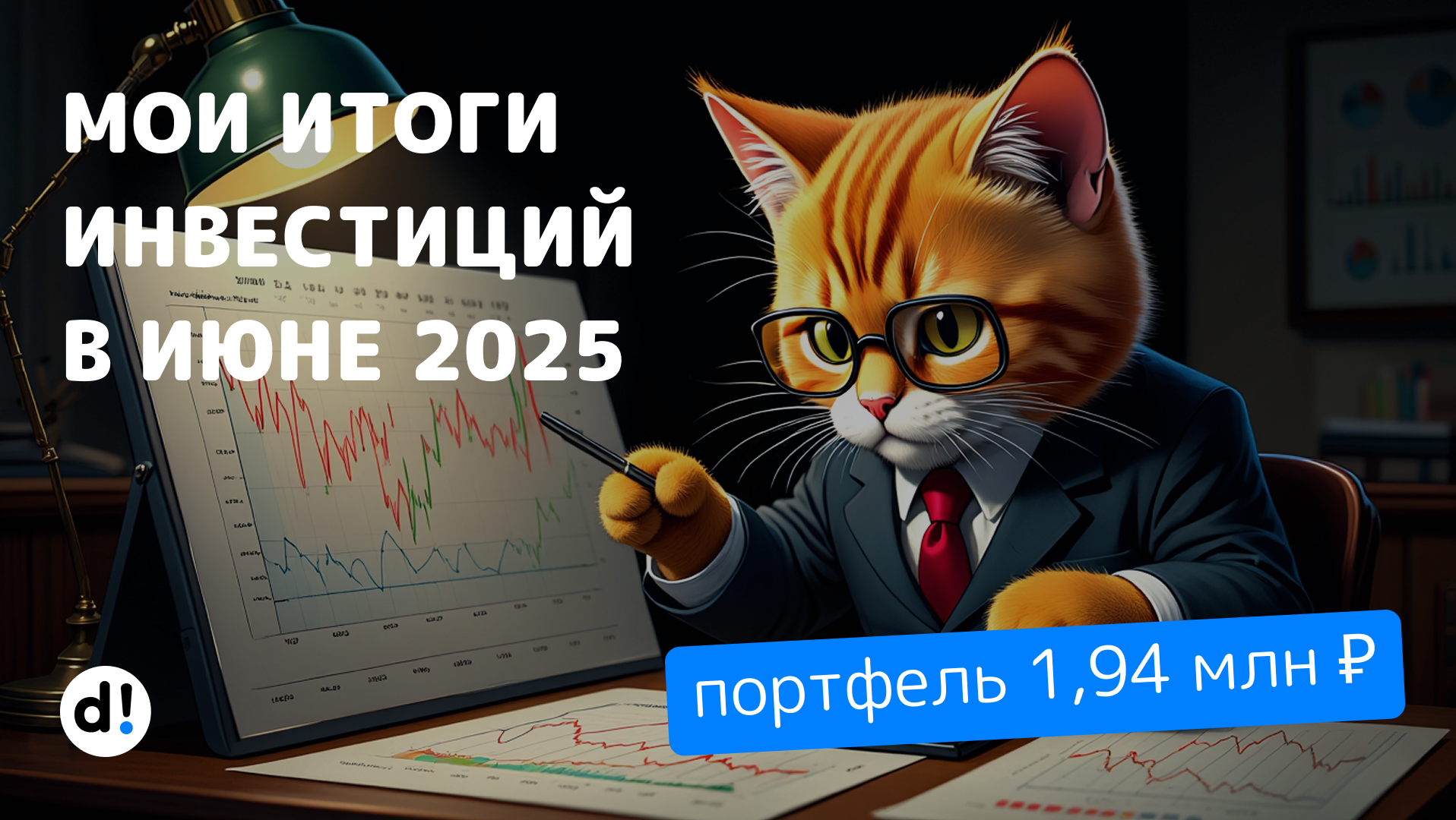 💰 Итоги инвестиций в июне 2025. За месяц +60 000 ₽. Портфель 1,94 млн