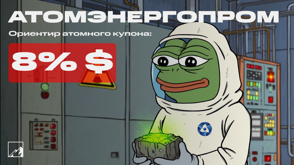 ☢️ 8% в атомных долларах. Свежие облигации Атомэнергопром на размещении. Облучаем портфель!