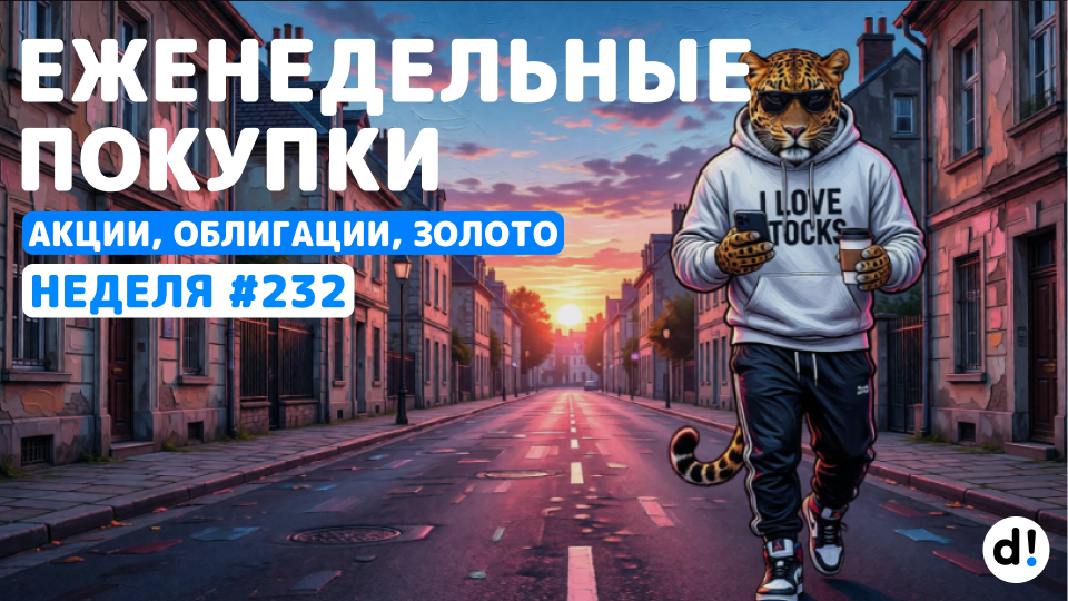 🚀 Увеличиваю дивидендно-купонную зарплату. Еженедельные инвестиции. Выпуск #232