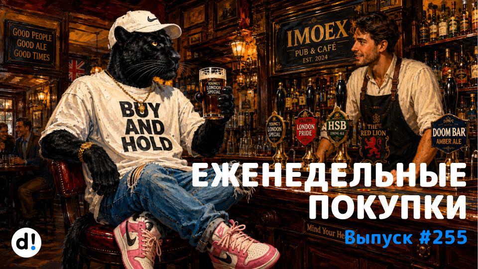🚀 Что купил на прошлой неделе для создания пассивного дохода? Акции, ЗПИФн, облигации. Выпуск №255
