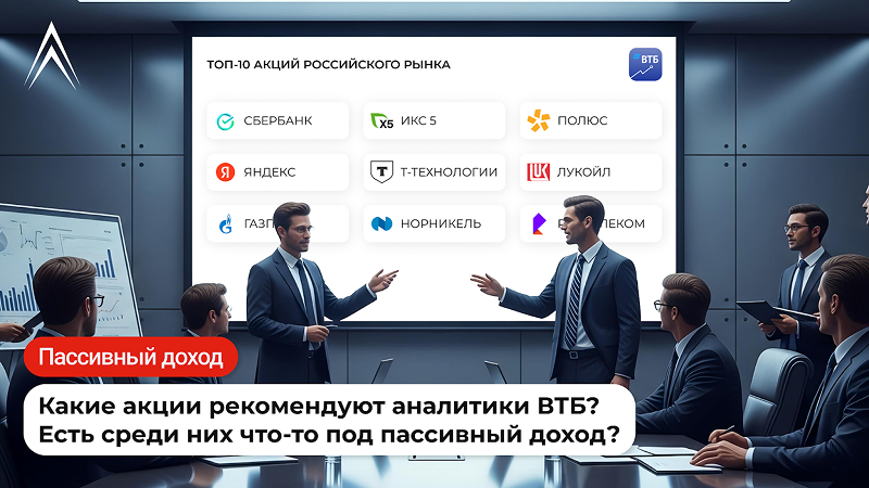 Какие акции рекомендуют аналитики ВТБ? Есть среди них что-то под пассивный доход?