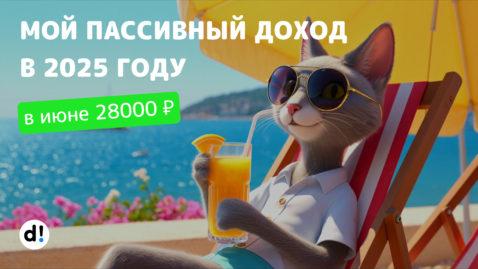💵 Пассивный доход растет, в июне рекорд. Получил за 6 месяцев 54 000 ₽. Что ожидаю от 2025 года?