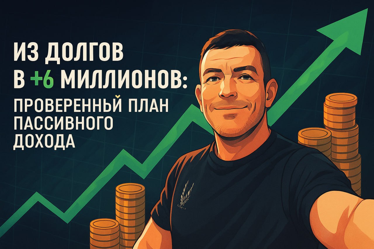 Из долгов в +6 миллионов: проверенный план пассивного дохода